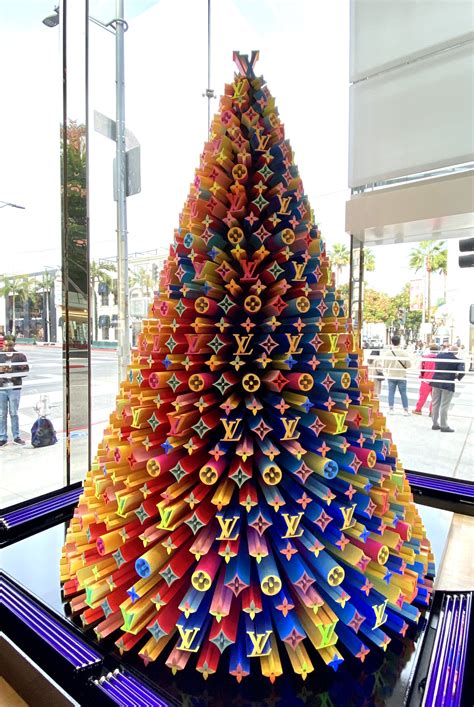 louis vuitton christmas tree|Louis Vuitton christmas tree trunks.